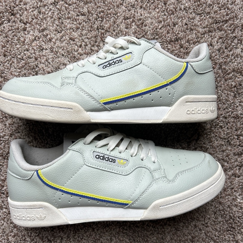 Adidas Continental 80 Light Gray Sneakers